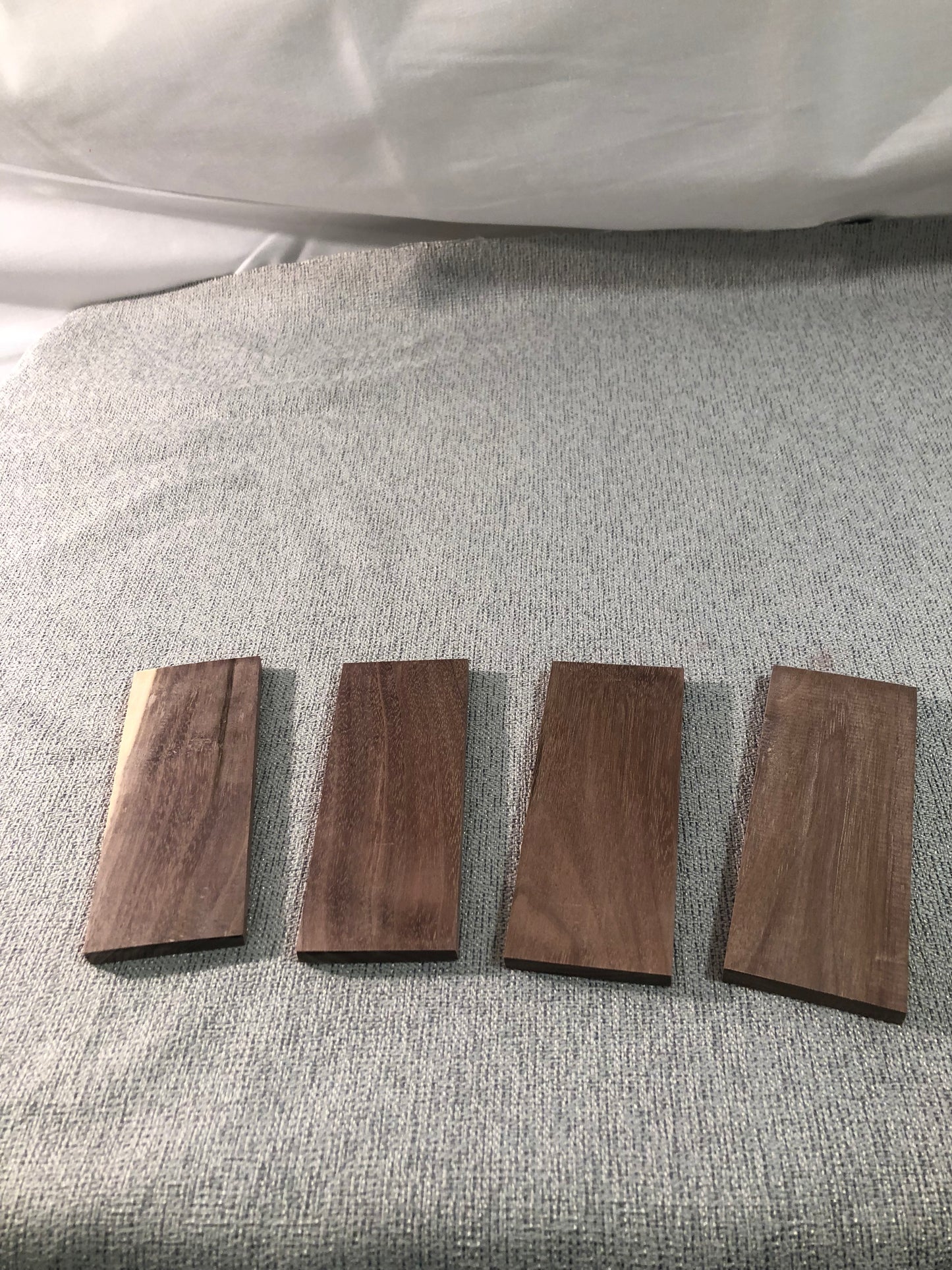 Black Walnut Knife Scales | .375" Thickness | 2” x 5"