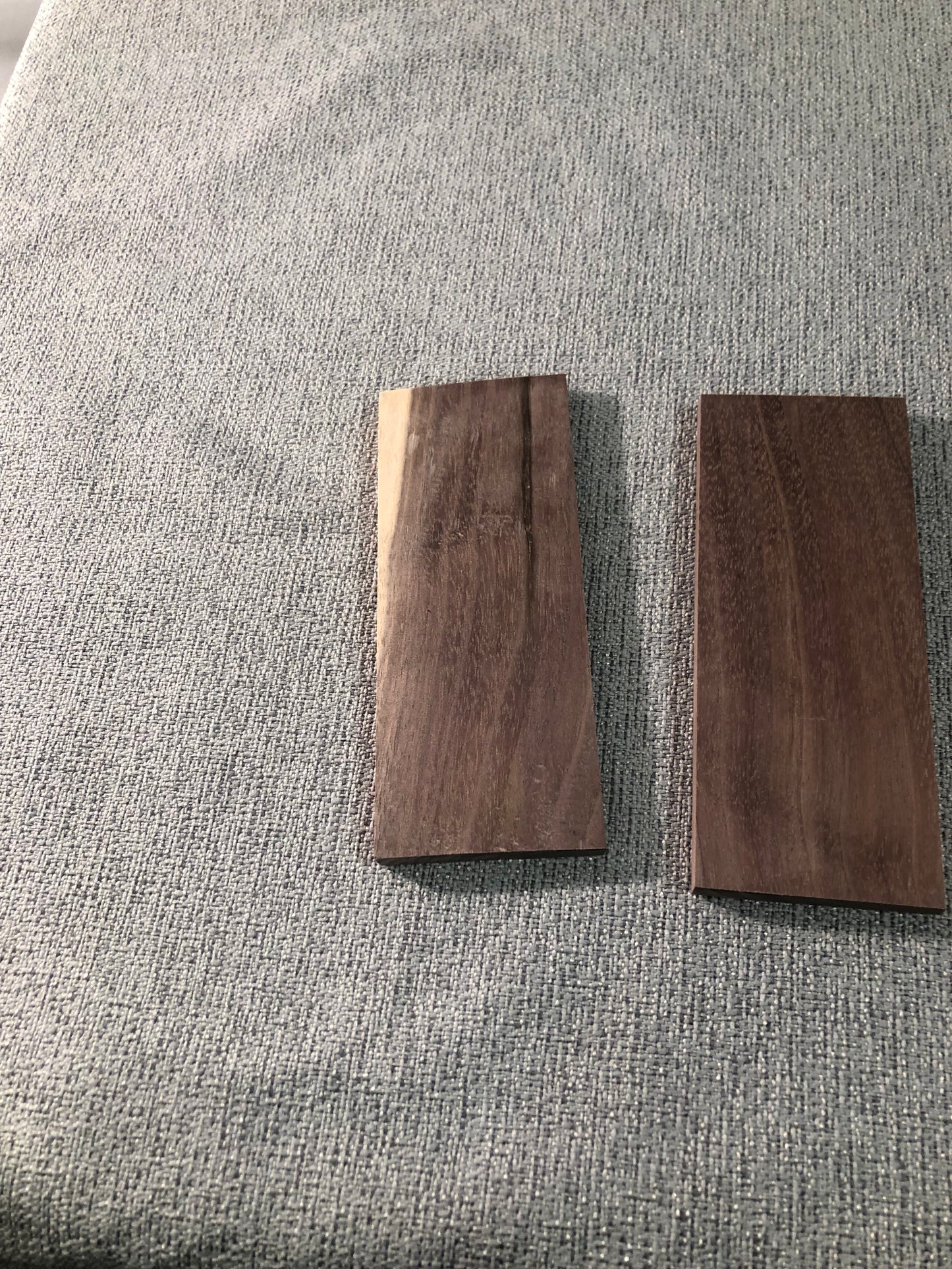Black Walnut Knife Scales | .375" Thickness | 2” x 5"